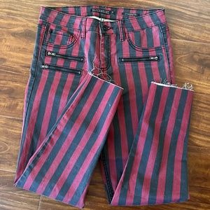 COPY - BlackHeart Stingerette Maroonish/Red with Black stripes